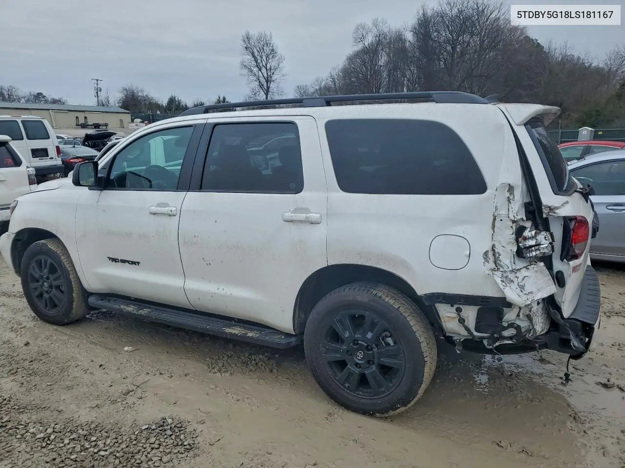 5TDBY5G18LS181167 2020 Toyota Sequoia Sr5
