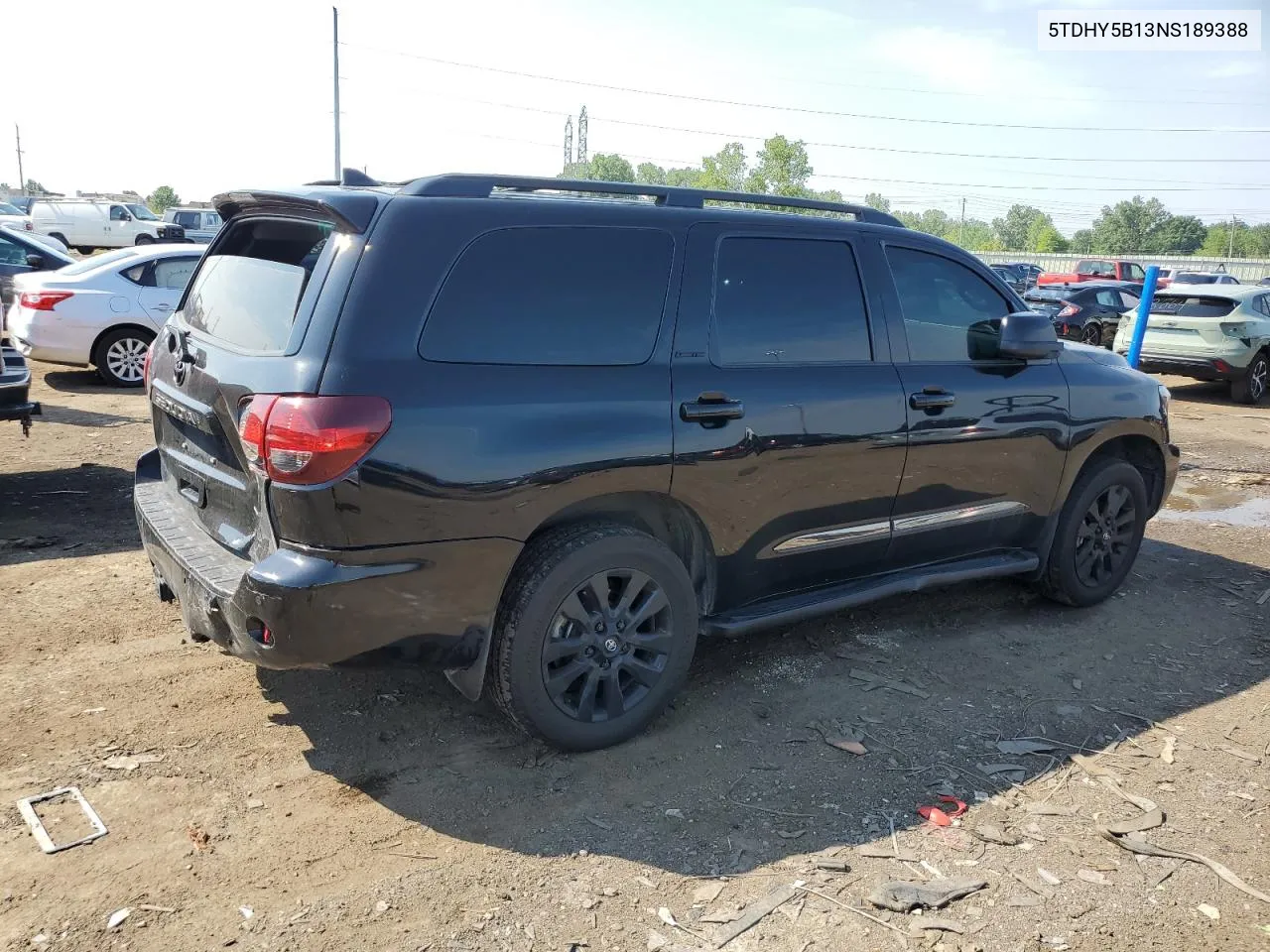 5TDHY5B13NS189388 2022 Toyota Sequoia Limited