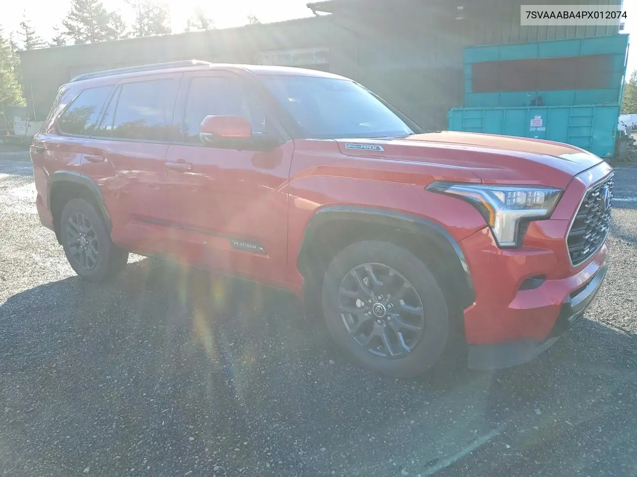 7SVAAABA4PX012074 2023 Toyota Sequoia Platinum