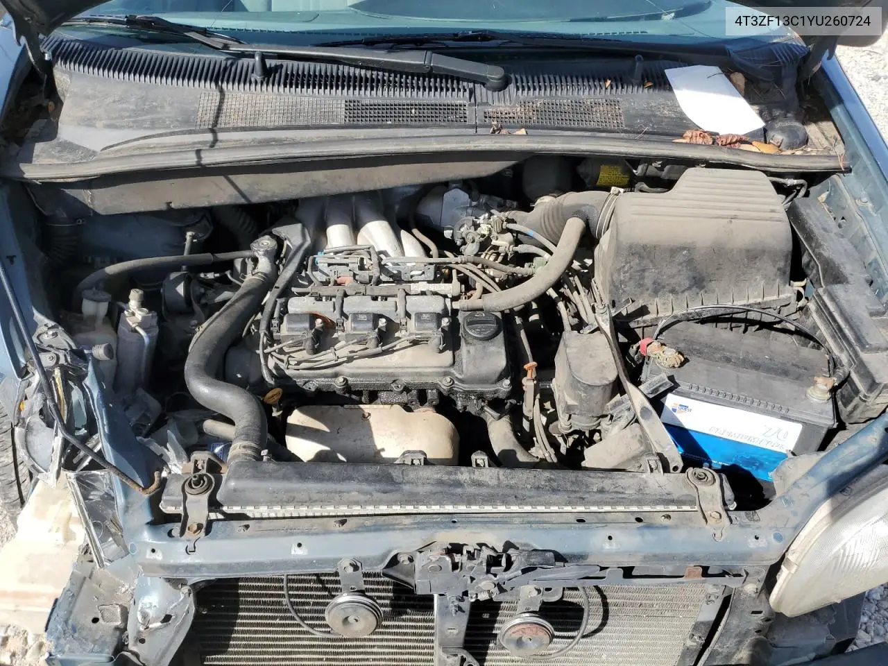 4T3ZF13C1YU260724 2000 Toyota Sienna Le