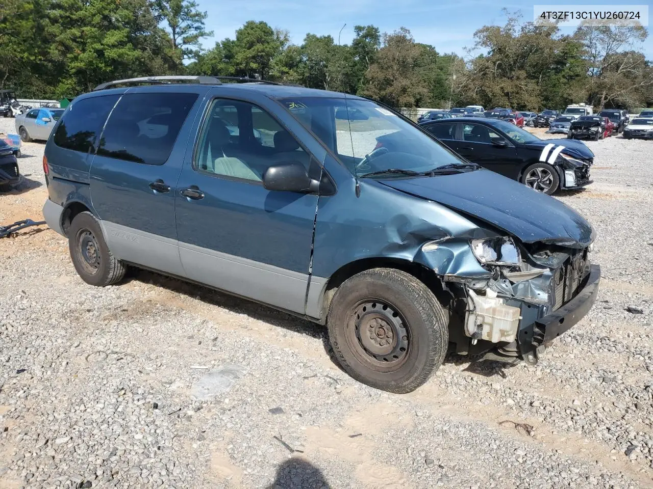 4T3ZF13C1YU260724 2000 Toyota Sienna Le