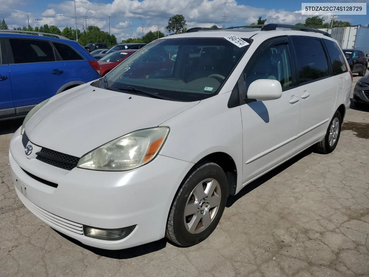 5TDZA22C74S128729 2004 Toyota Sienna Xle