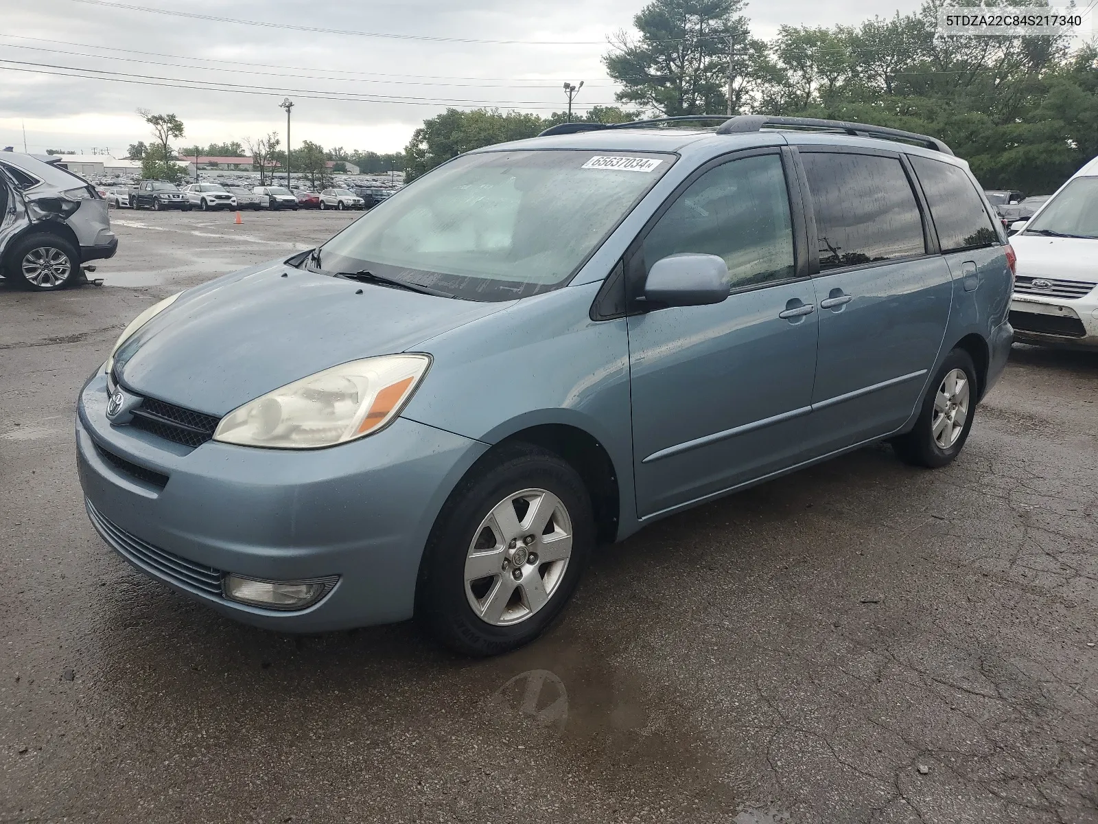 5TDZA22C84S217340 2004 Toyota Sienna Xle