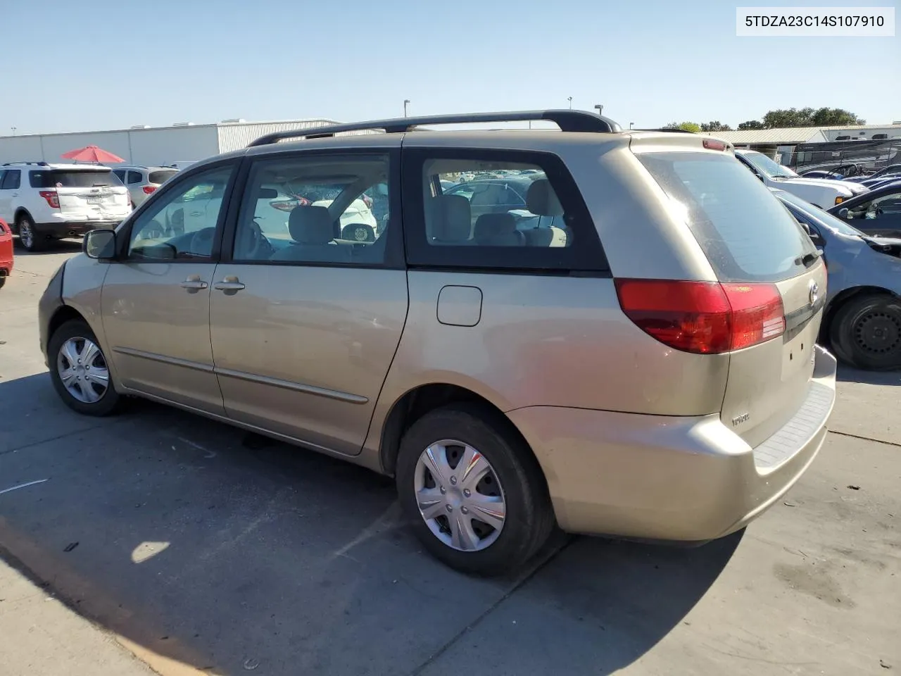 2004 Toyota Sienna Ce VIN: 5TDZA23C14S107910 Lot: 69192574