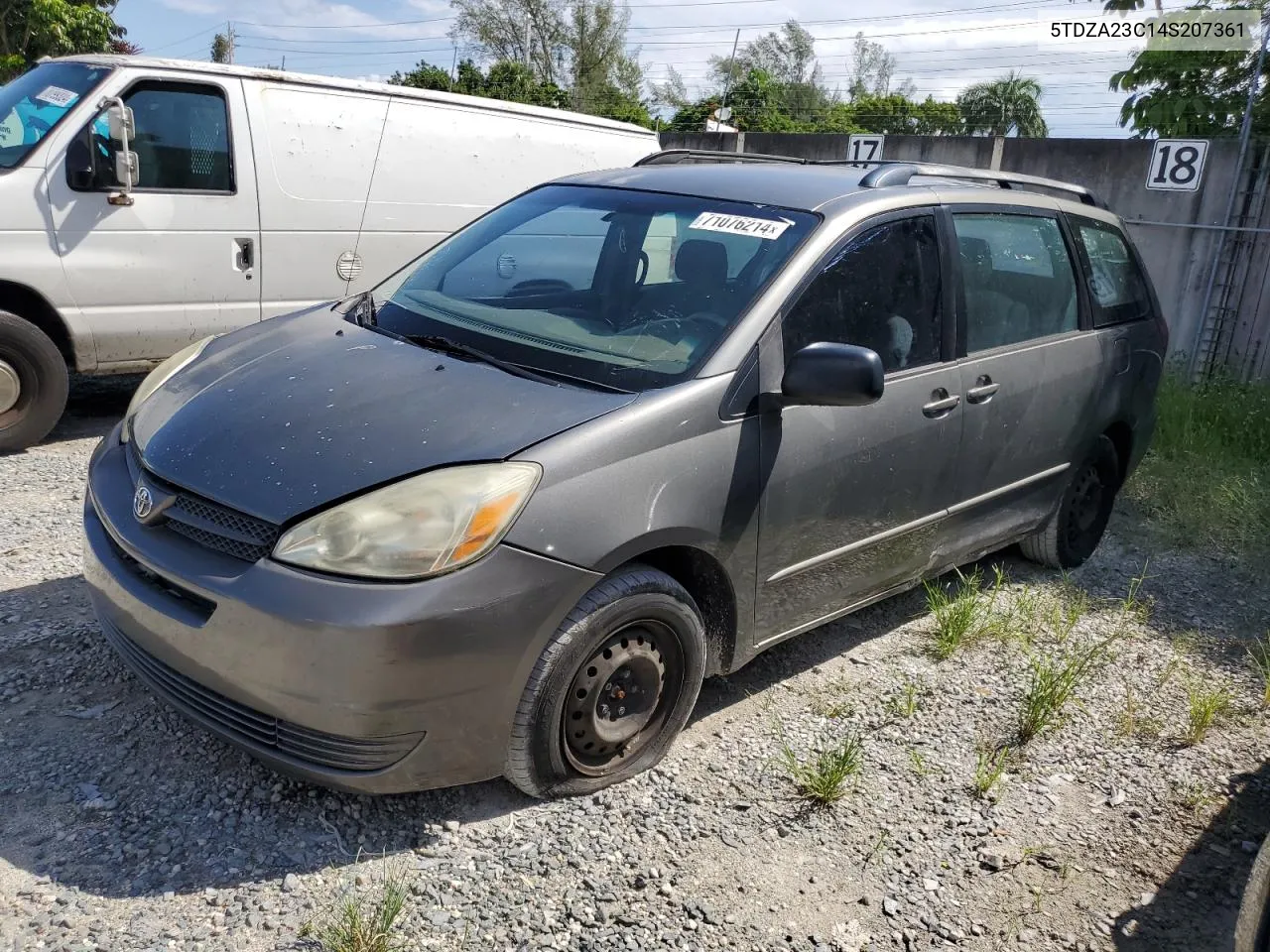 5TDZA23C14S207361 2004 Toyota Sienna Ce