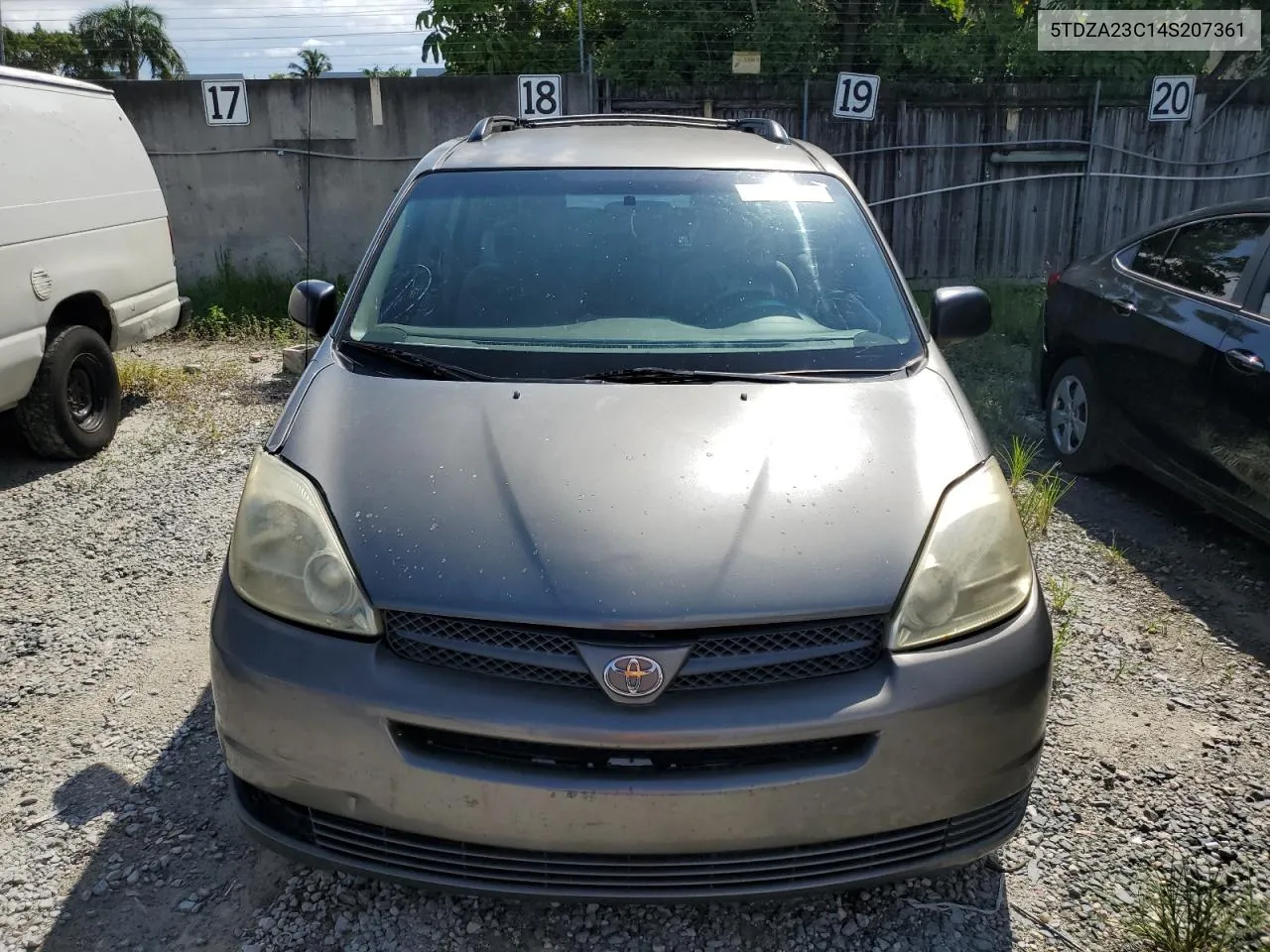 5TDZA23C14S207361 2004 Toyota Sienna Ce