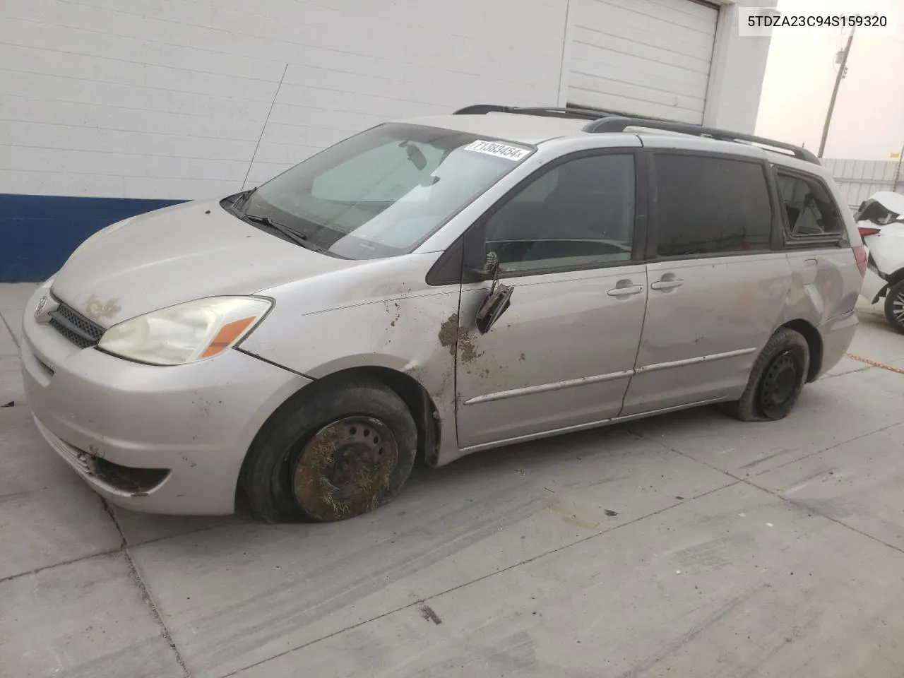 2004 Toyota Sienna Ce VIN: 5TDZA23C94S159320 Lot: 71383454