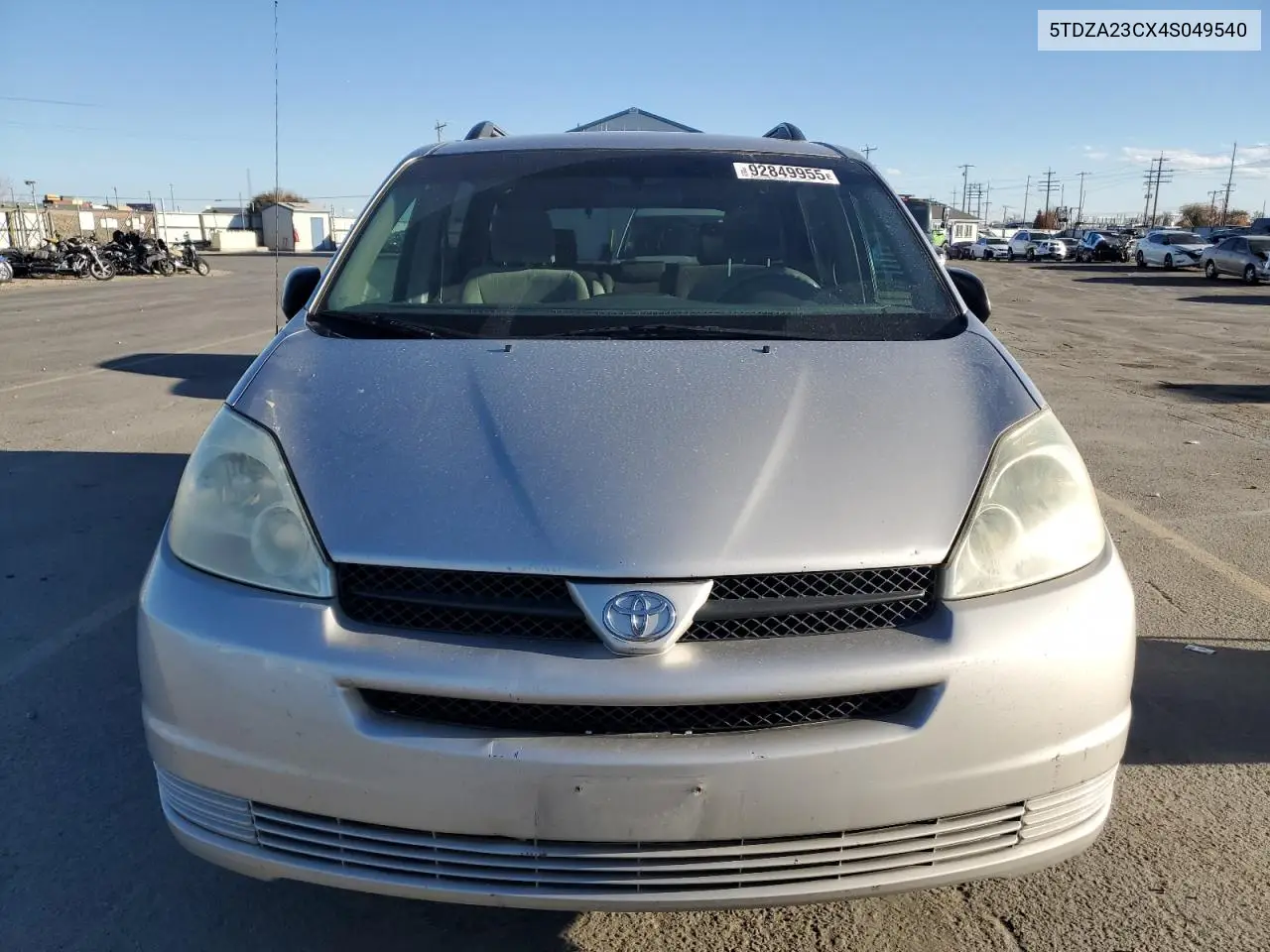5TDZA23CX4S049540 2004 Toyota Sienna Ce