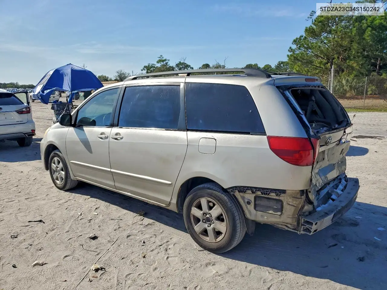 5TDZA23C34S150242 2004 Toyota Sienna Ce