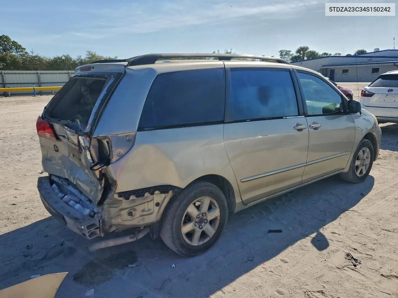 5TDZA23C34S150242 2004 Toyota Sienna Ce
