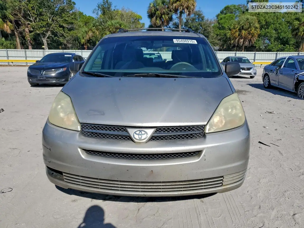 5TDZA23C34S150242 2004 Toyota Sienna Ce