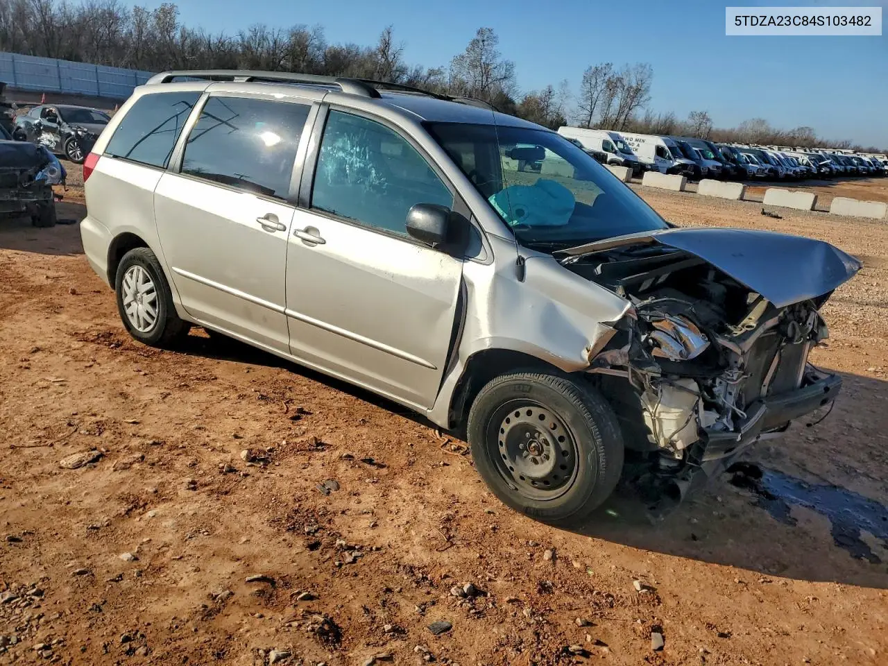 5TDZA23C84S103482 2004 Toyota Sienna Ce