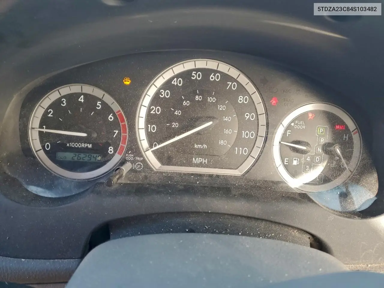 5TDZA23C84S103482 2004 Toyota Sienna Ce