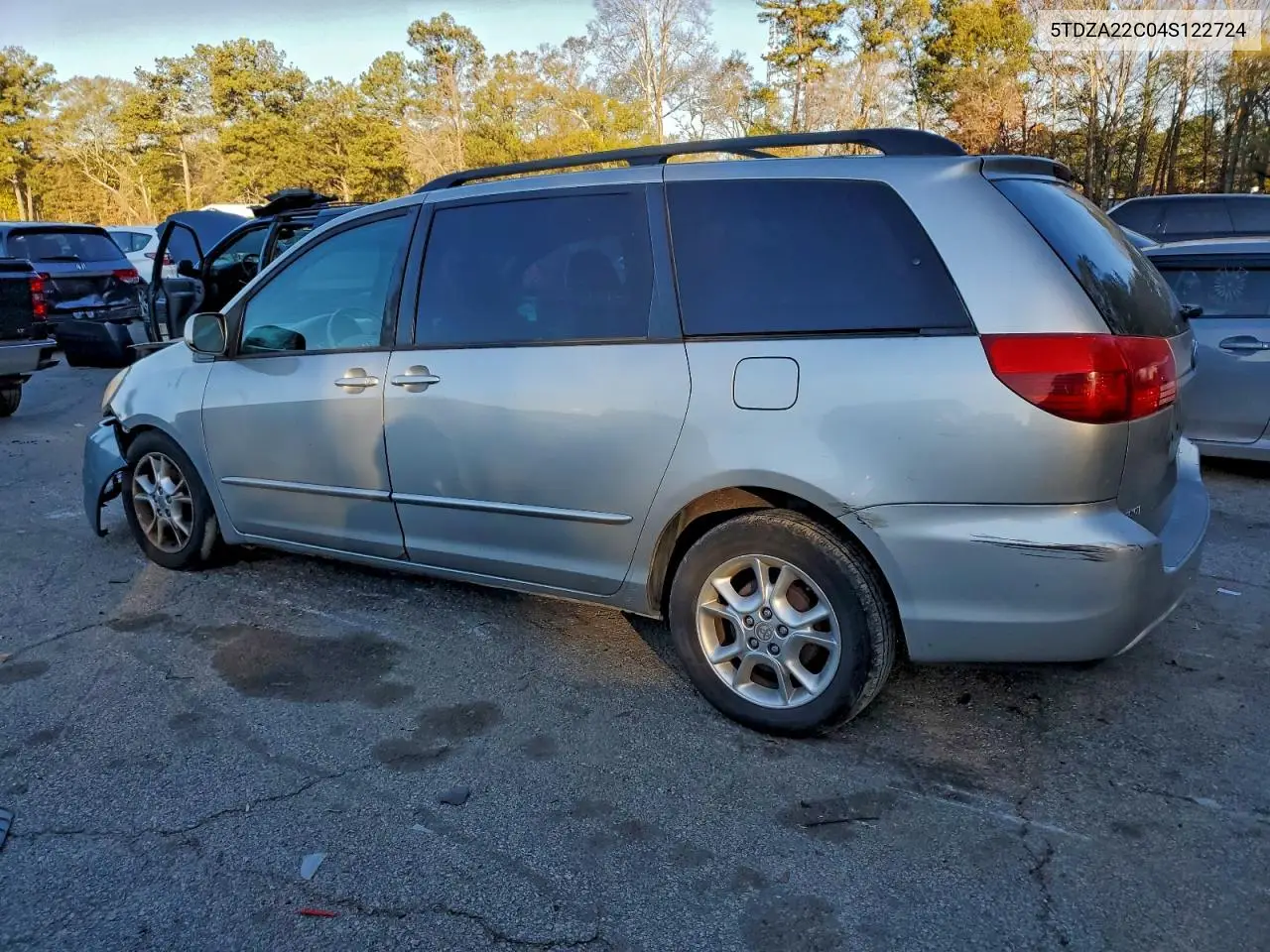 5TDZA22C04S122724 2004 Toyota Sienna Xle
