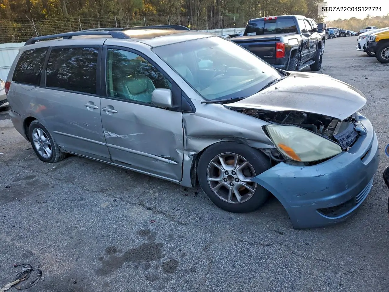 5TDZA22C04S122724 2004 Toyota Sienna Xle
