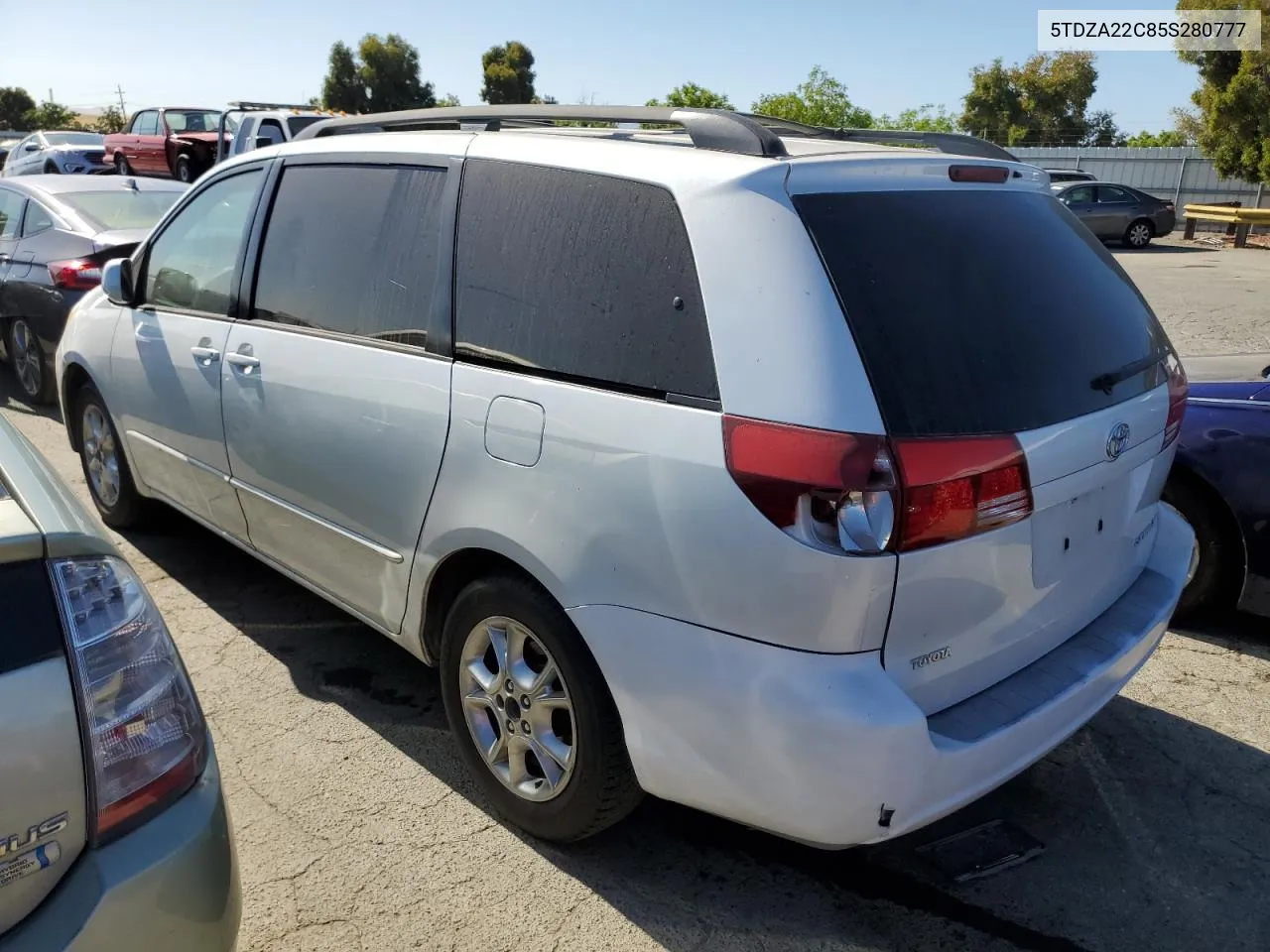 2005 Toyota Sienna Xle VIN: 5TDZA22C85S280777 Lot: 60974254