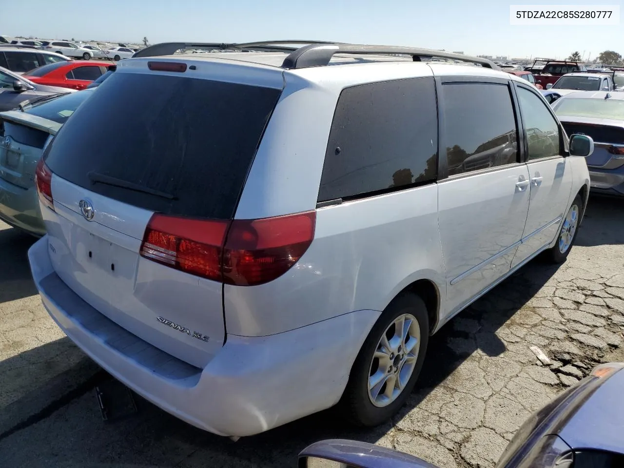 2005 Toyota Sienna Xle VIN: 5TDZA22C85S280777 Lot: 60974254