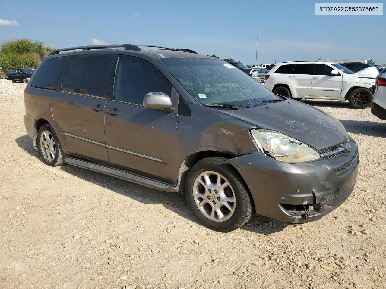 5TDZA22C85S375663 2005 Toyota Sienna Xle