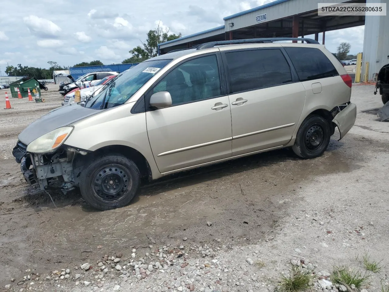 5TDZA22CX5S280635 2005 Toyota Sienna Xle