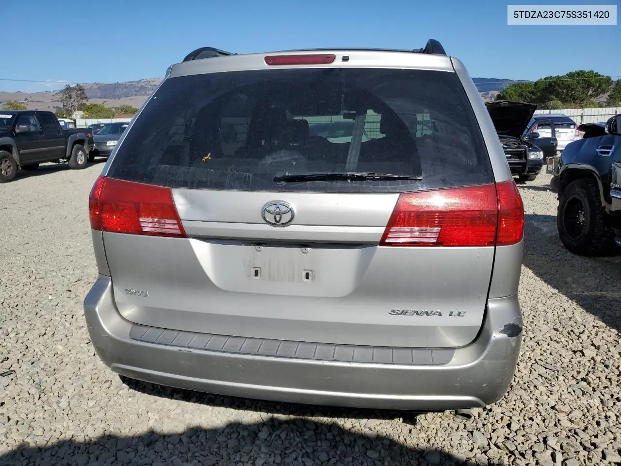 5TDZA23C75S351420 2005 Toyota Sienna Ce