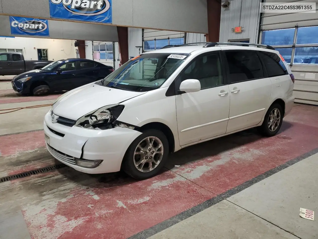 5TDZA22C45S361355 2005 Toyota Sienna Xle