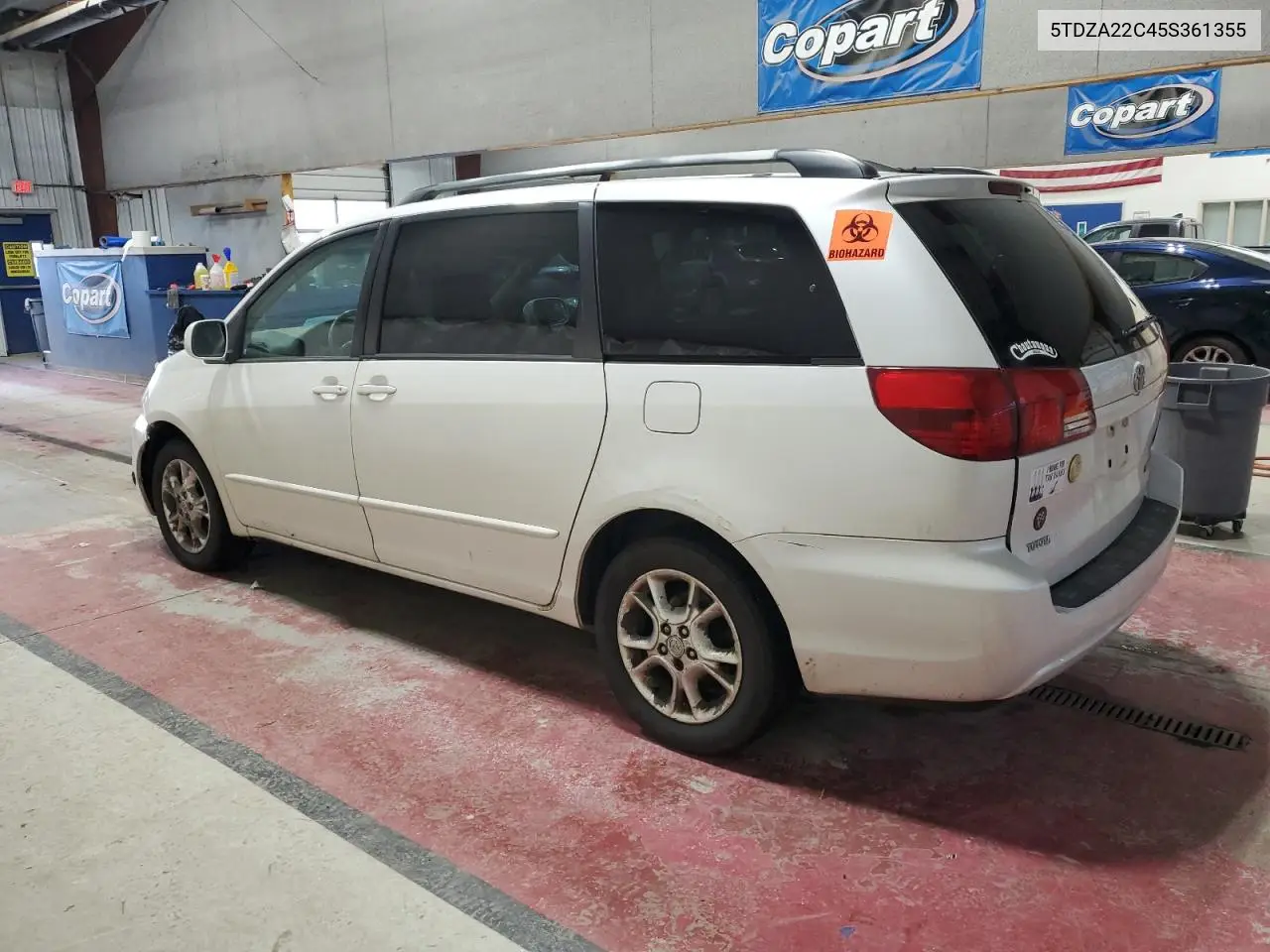 5TDZA22C45S361355 2005 Toyota Sienna Xle