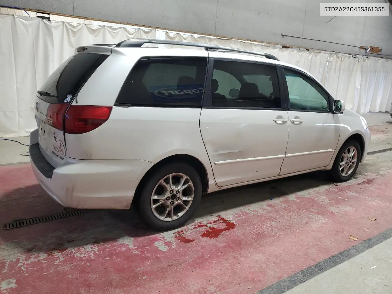 5TDZA22C45S361355 2005 Toyota Sienna Xle