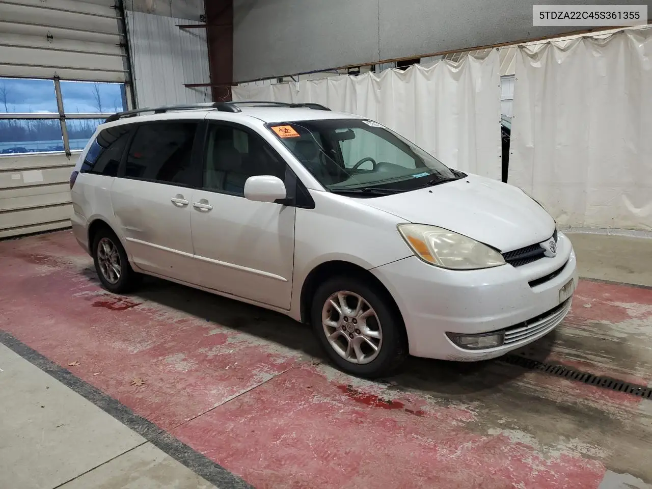 5TDZA22C45S361355 2005 Toyota Sienna Xle