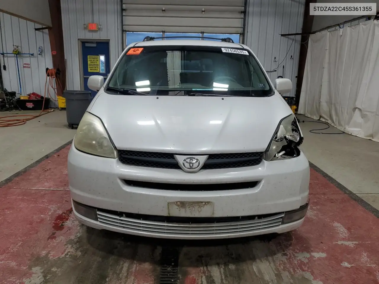 5TDZA22C45S361355 2005 Toyota Sienna Xle