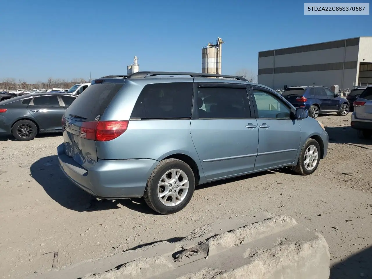 5TDZA22C85S370687 2005 Toyota Sienna Xle