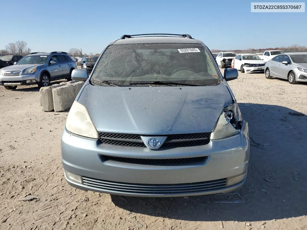 5TDZA22C85S370687 2005 Toyota Sienna Xle