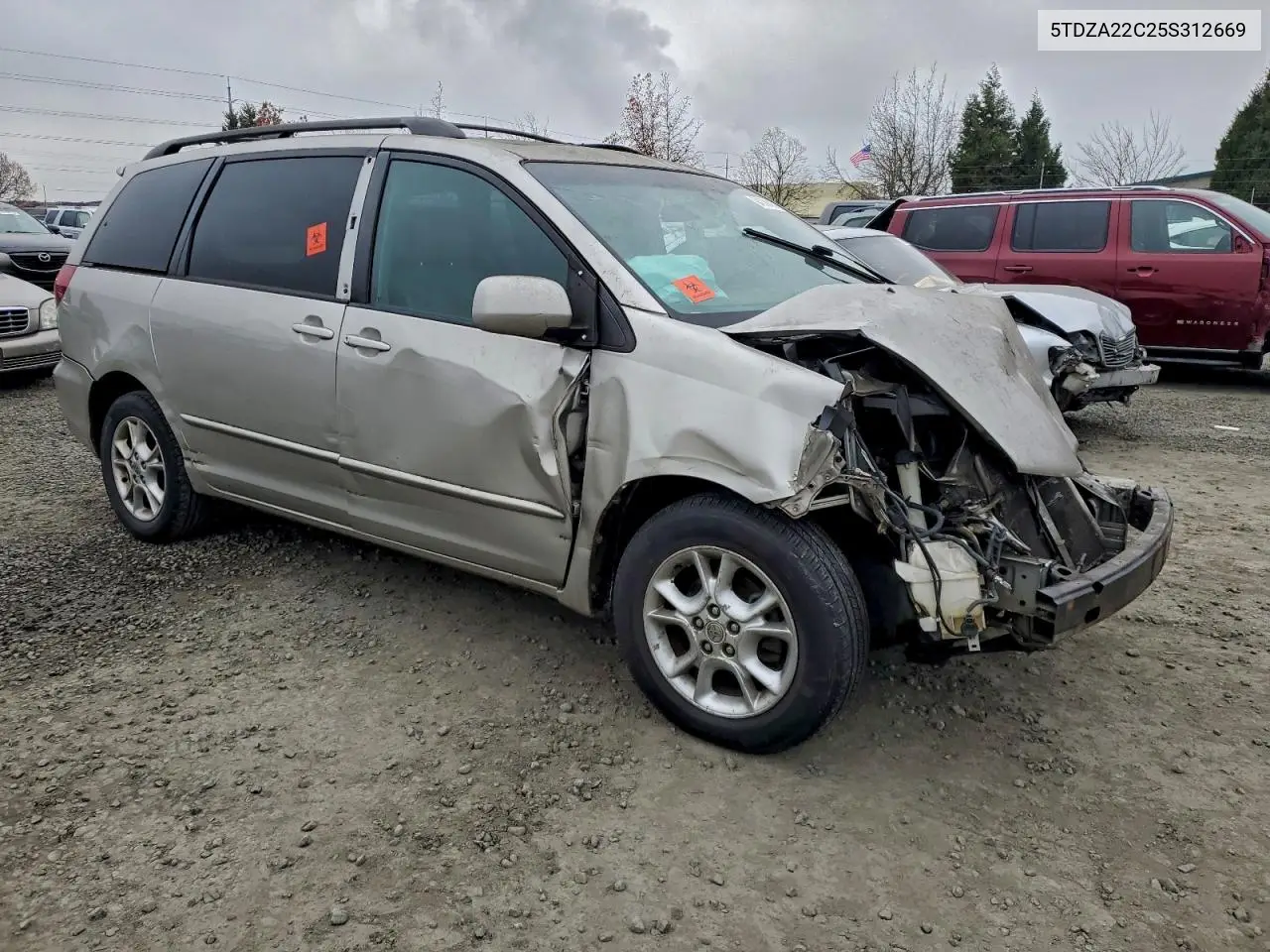 5TDZA22C25S312669 2005 Toyota Sienna Xle