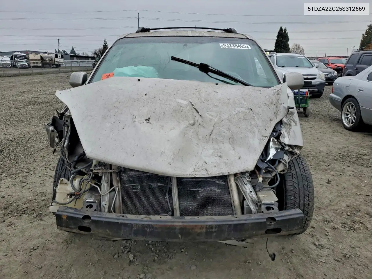 5TDZA22C25S312669 2005 Toyota Sienna Xle