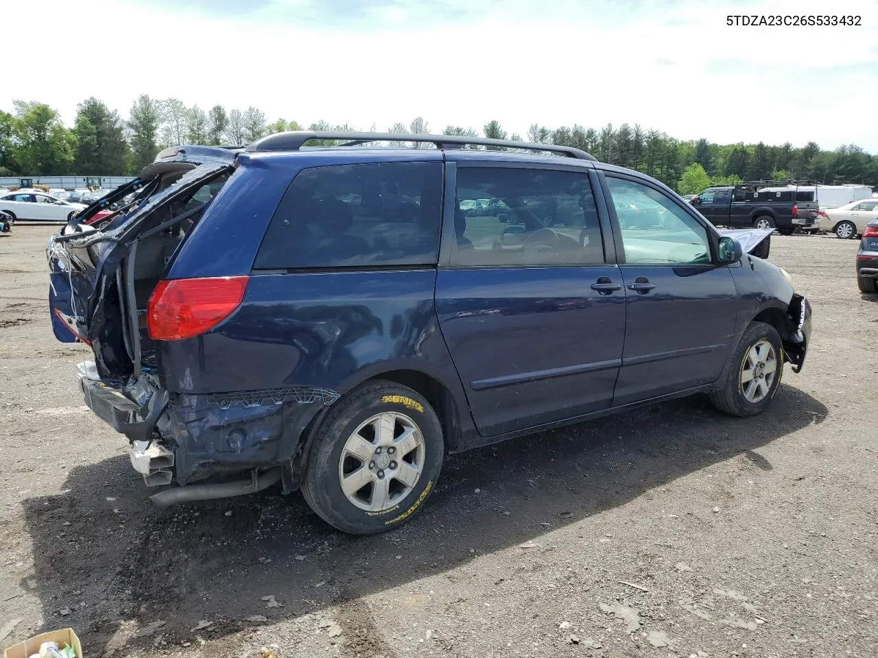 5TDZA23C26S533432 2006 Toyota Sienna Ce