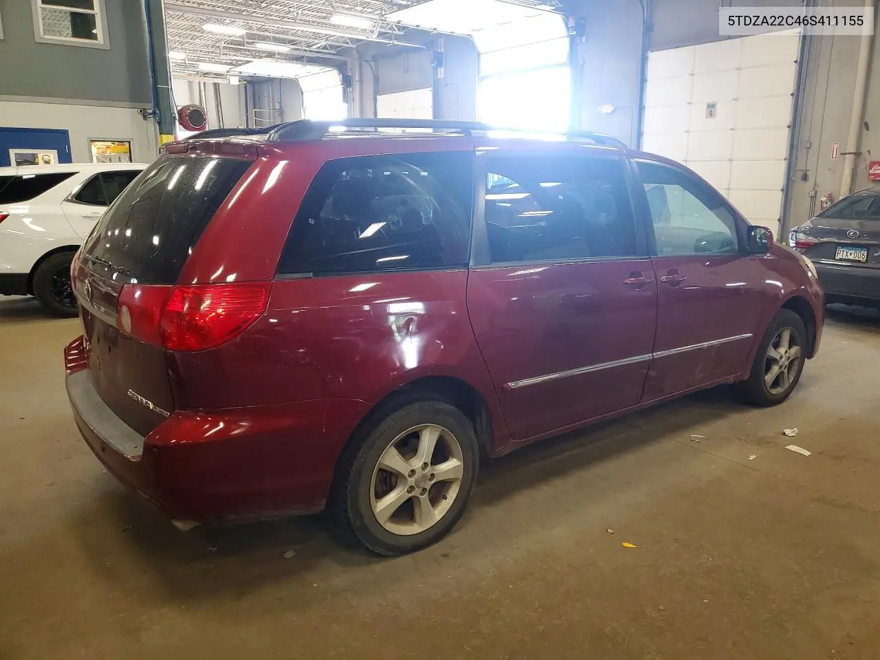 5TDZA22C46S411155 2006 Toyota Sienna Xle Limited 7 Passenger