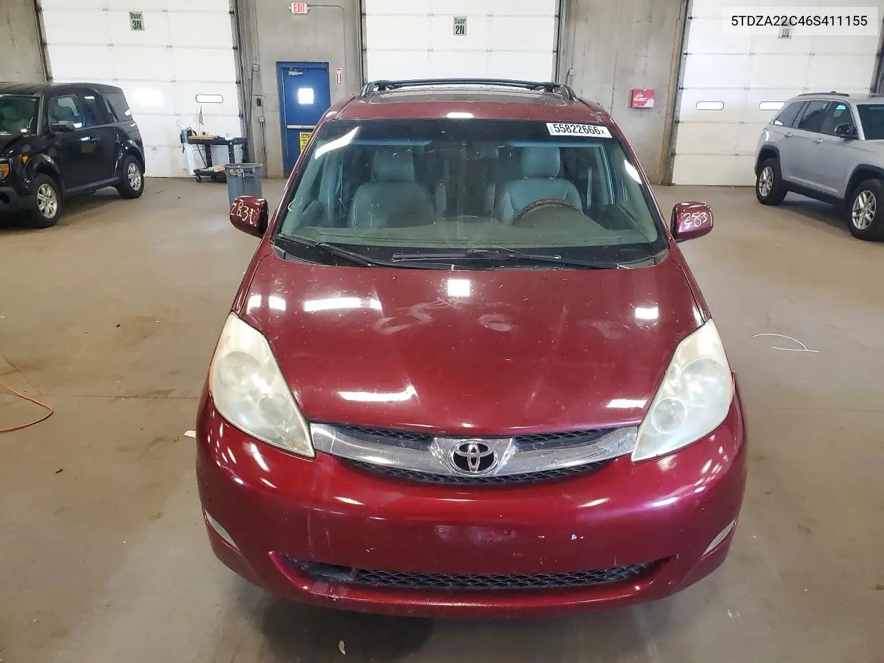 5TDZA22C46S411155 2006 Toyota Sienna Xle Limited 7 Passenger