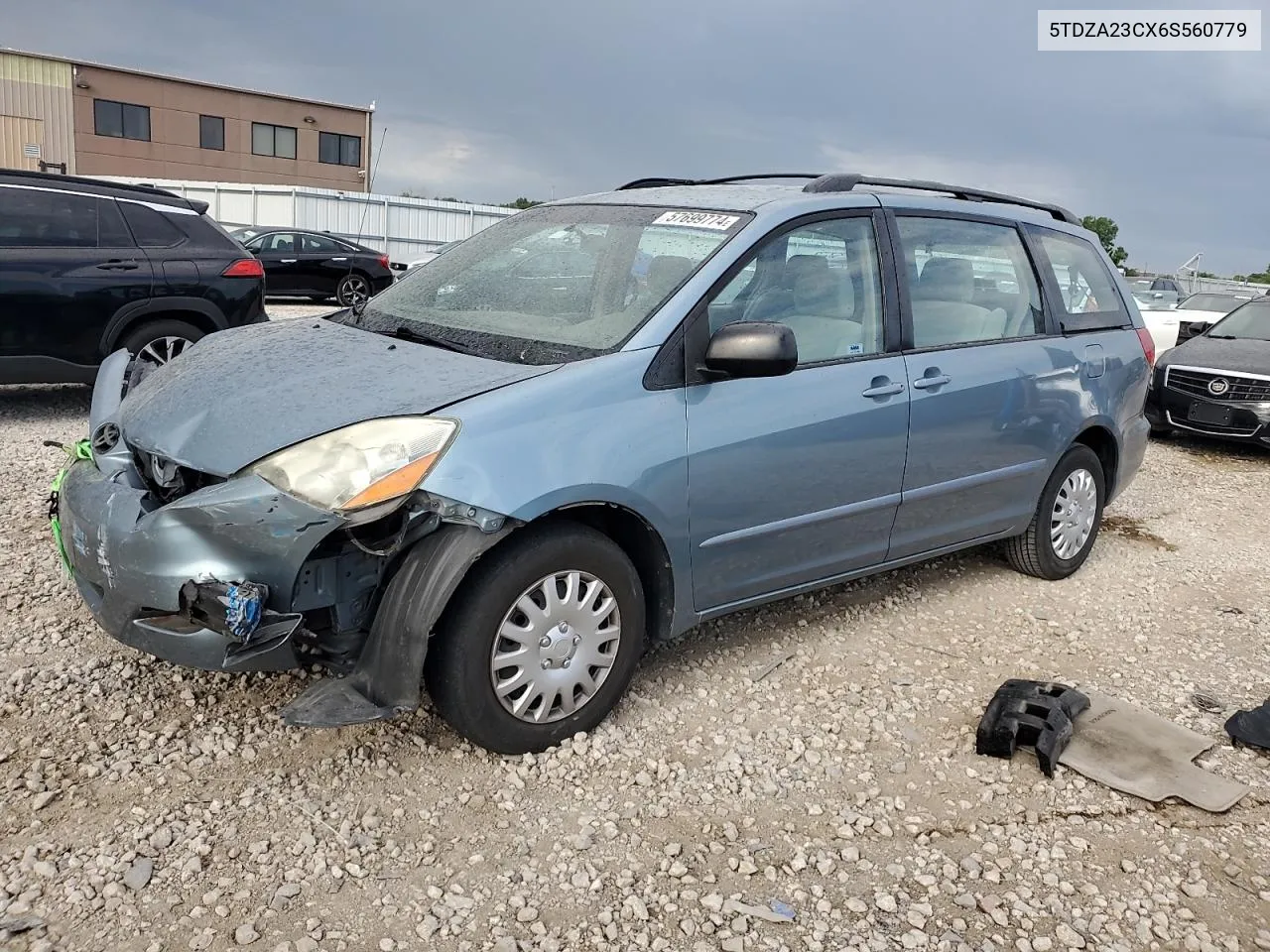 5TDZA23CX6S560779 2006 Toyota Sienna Ce