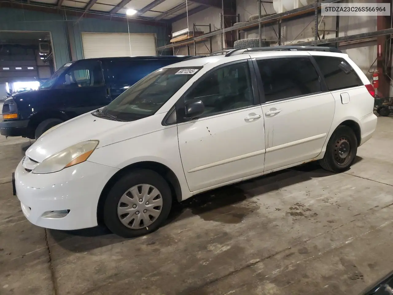 2006 Toyota Sienna Ce VIN: 5TDZA23C26S566964 Lot: 58212245