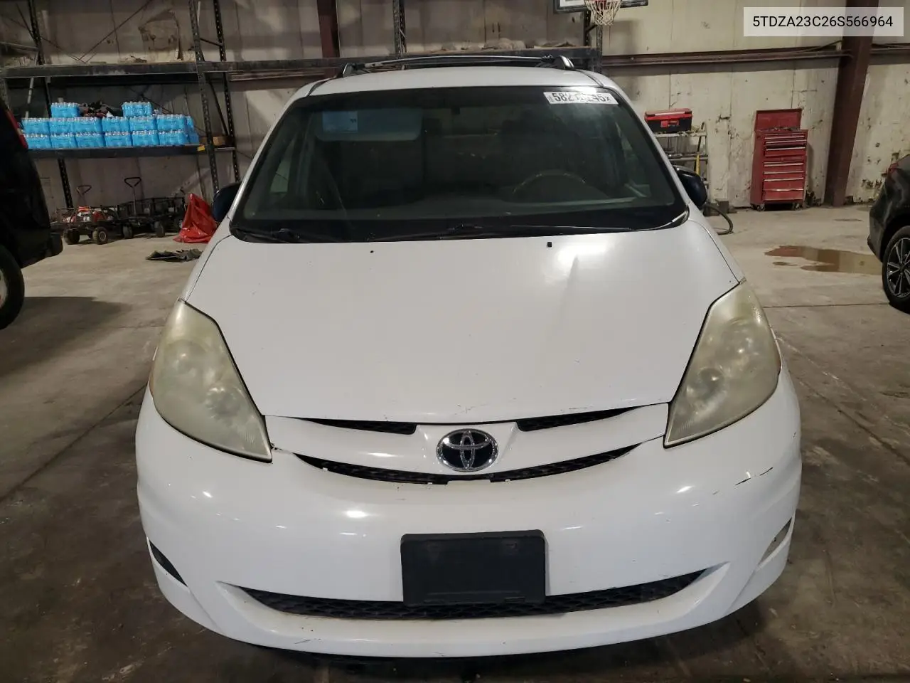 2006 Toyota Sienna Ce VIN: 5TDZA23C26S566964 Lot: 58212245