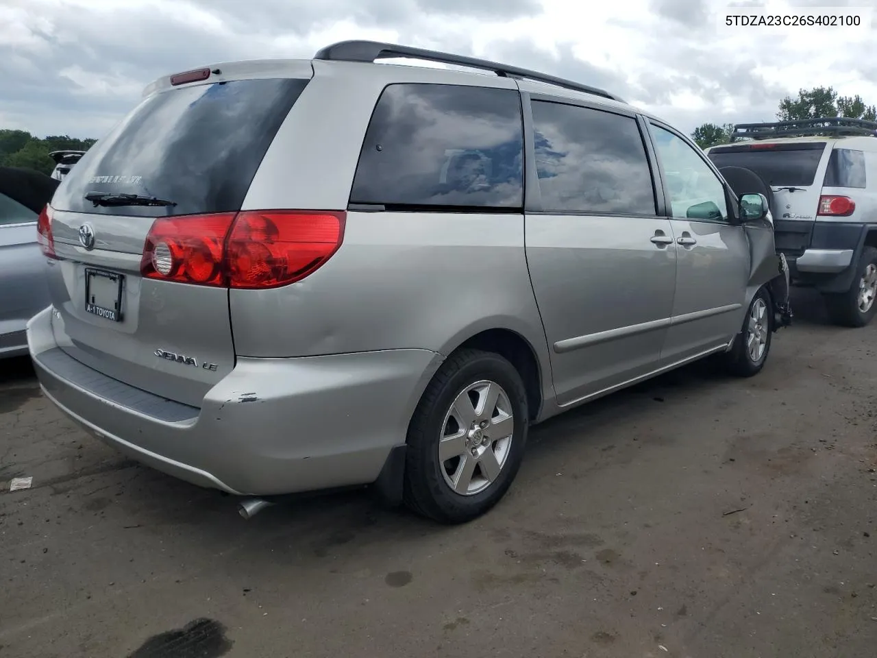 2006 Toyota Sienna Ce VIN: 5TDZA23C26S402100 Lot: 64766084