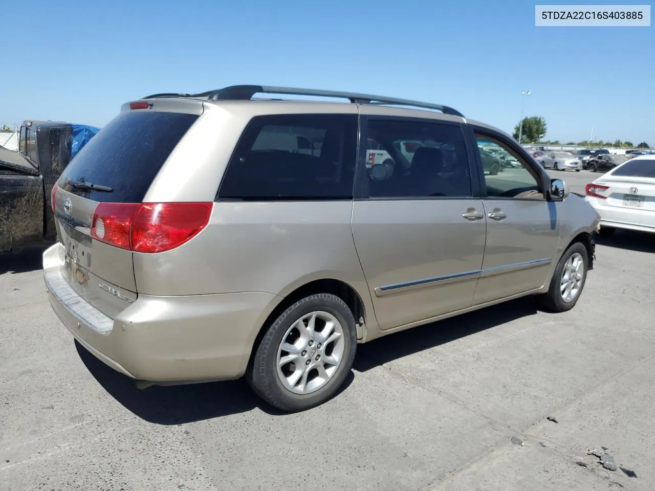 5TDZA22C16S403885 2006 Toyota Sienna Xle