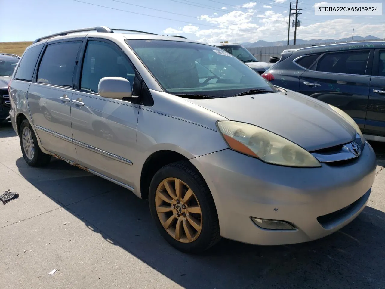 5TDBA22CX6S059524 2006 Toyota Sienna Xle