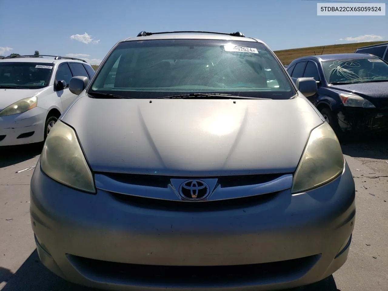 5TDBA22CX6S059524 2006 Toyota Sienna Xle