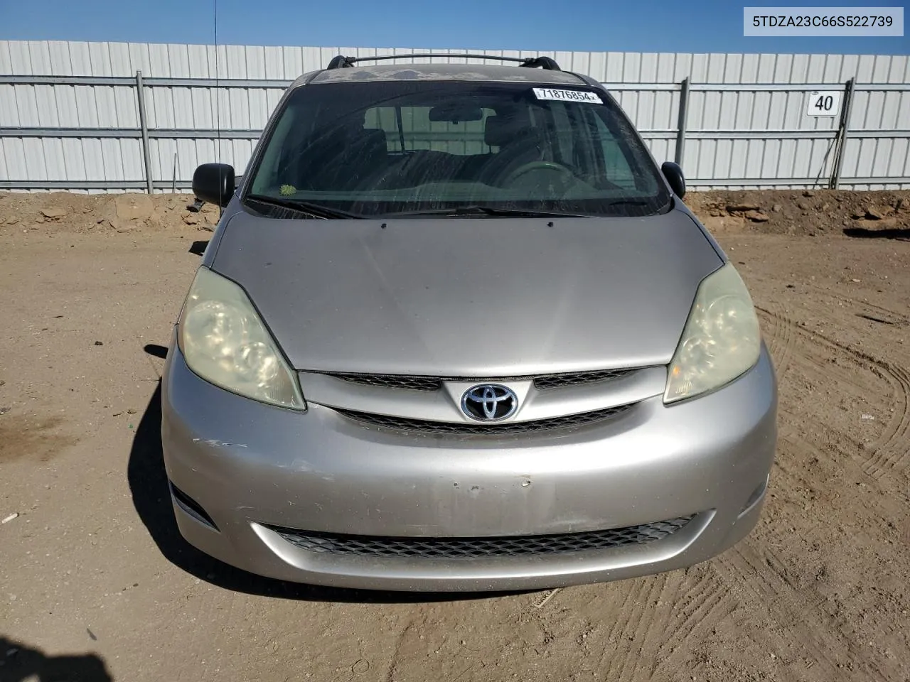 5TDZA23C66S522739 2006 Toyota Sienna Ce