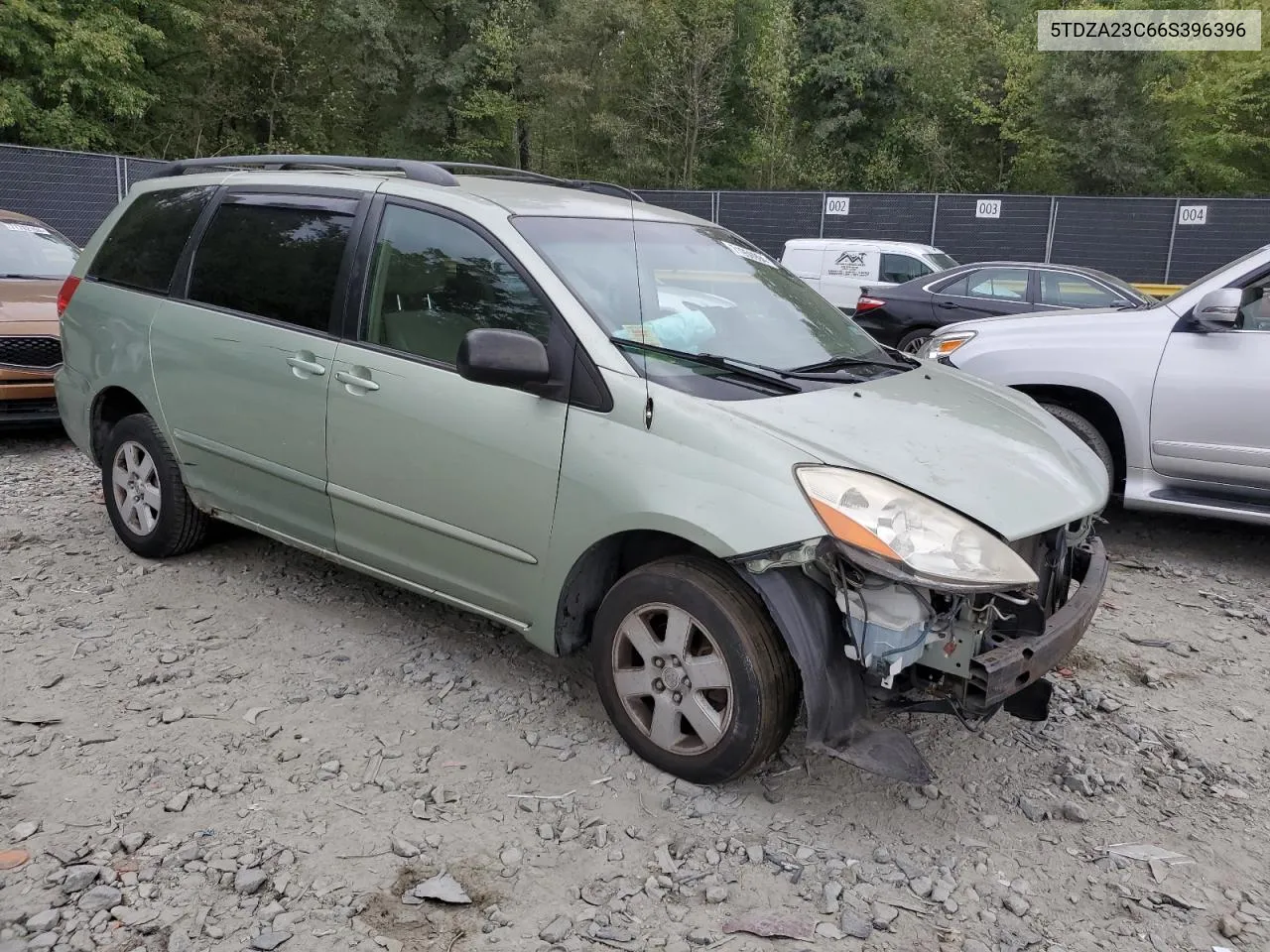 5TDZA23C66S396396 2006 Toyota Sienna Ce