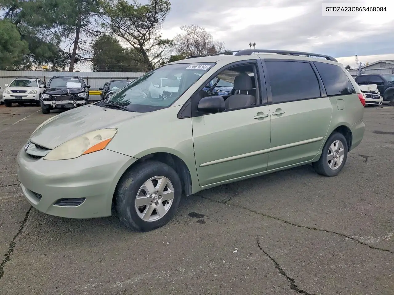 5TDZA23C86S468084 2006 Toyota Sienna Ce