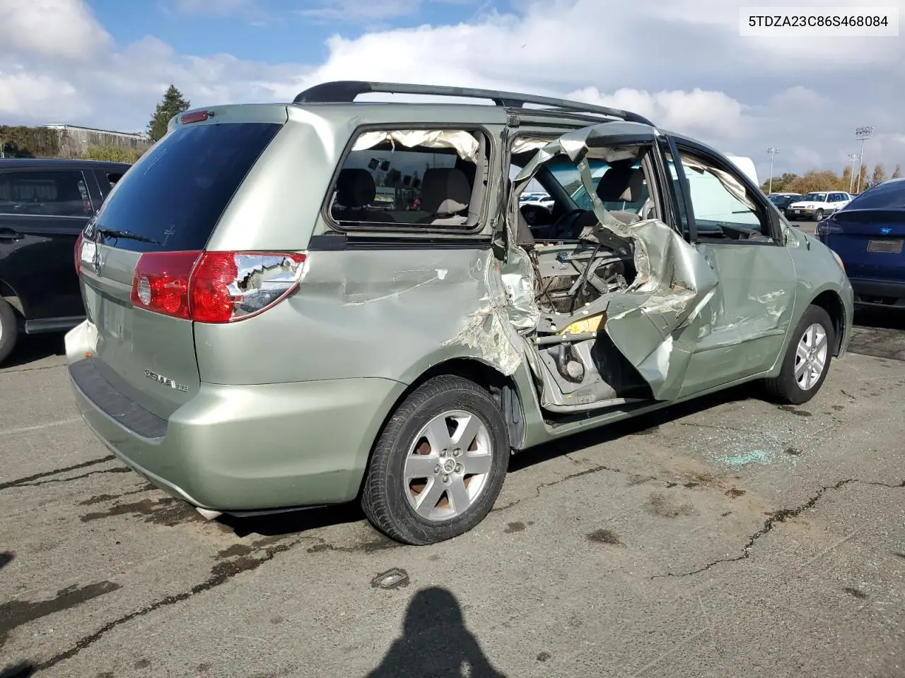 5TDZA23C86S468084 2006 Toyota Sienna Ce