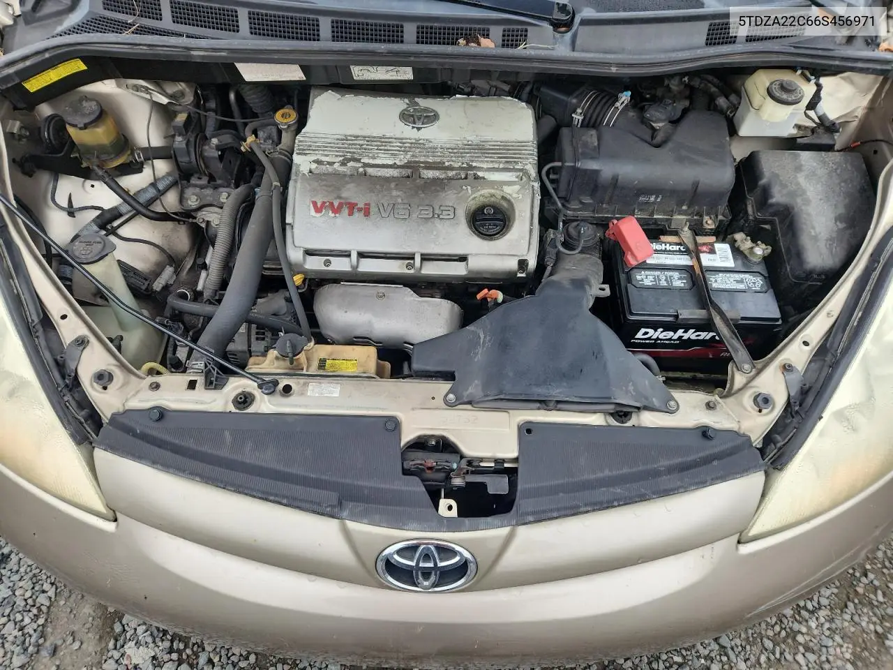 5TDZA22C66S456971 2006 Toyota Sienna Xle