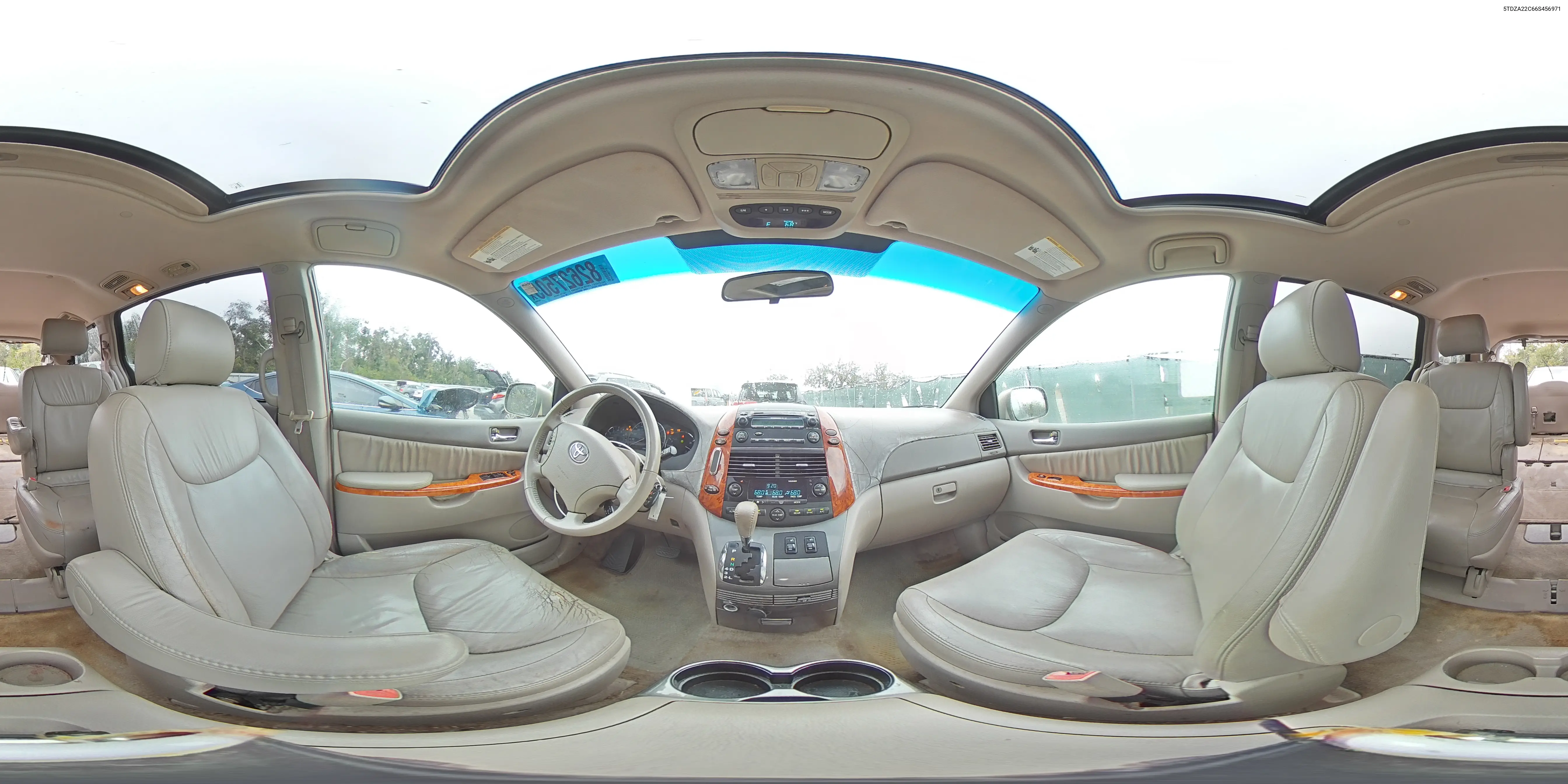 5TDZA22C66S456971 2006 Toyota Sienna Xle