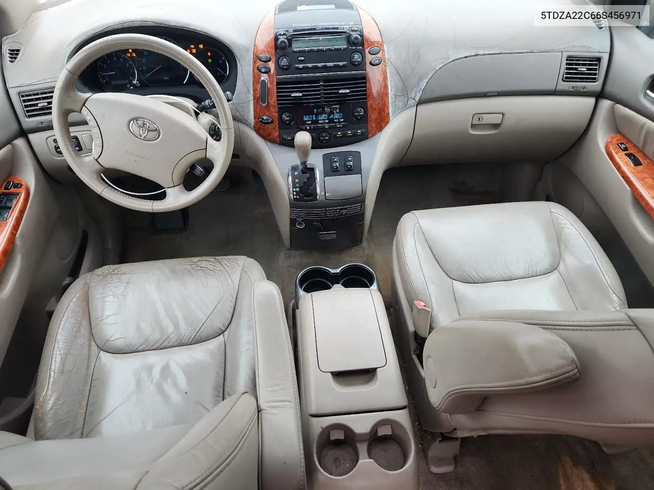 5TDZA22C66S456971 2006 Toyota Sienna Xle